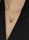 Lovers knot necklace