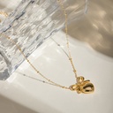 Lovers knot necklace