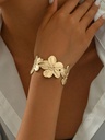 Chic Flower Cuff Bracelet