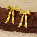 Bow tales earrings