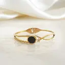 Black Star Cuff Bracelet