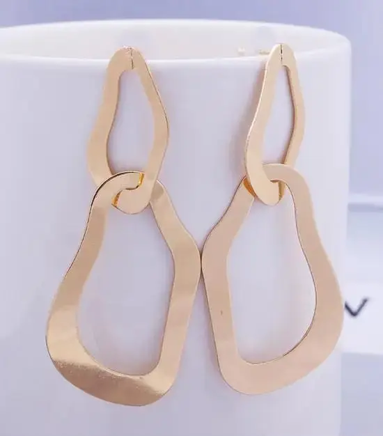 Tangled earrings