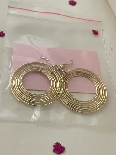 Swirl Ring Earrings