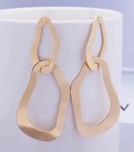 Tangled earrings
