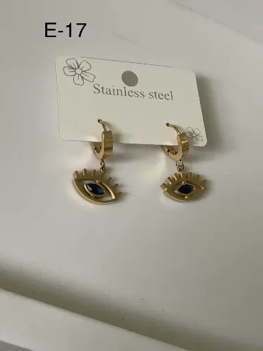 Mystic blue earrings